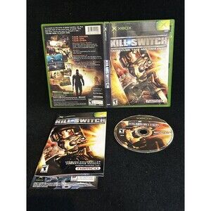 Kill Switch (Microsoft Xbox, 2003) COMPLETE CIB + MANUAL